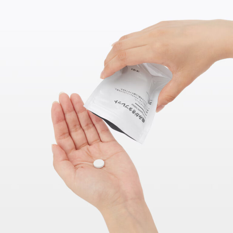 Muji Toothpaste Tablet